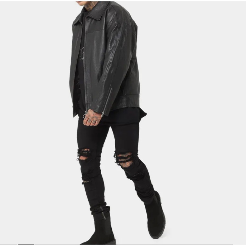 Saint Morta Rework Distressed Skinny Jeans